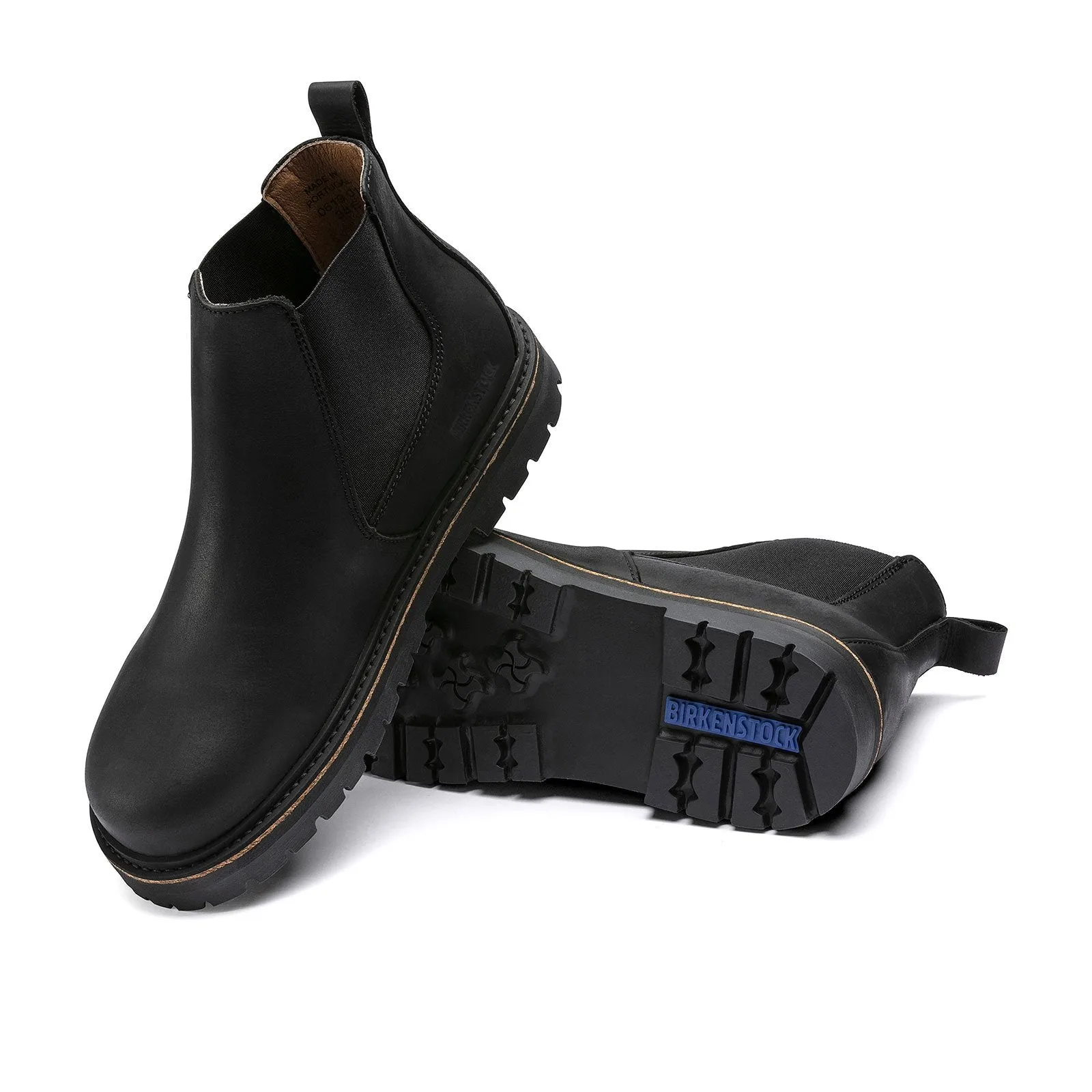 Birkenstock Stalon Narrow Chelsea Boot (Women) - Black Oiled Nubuck