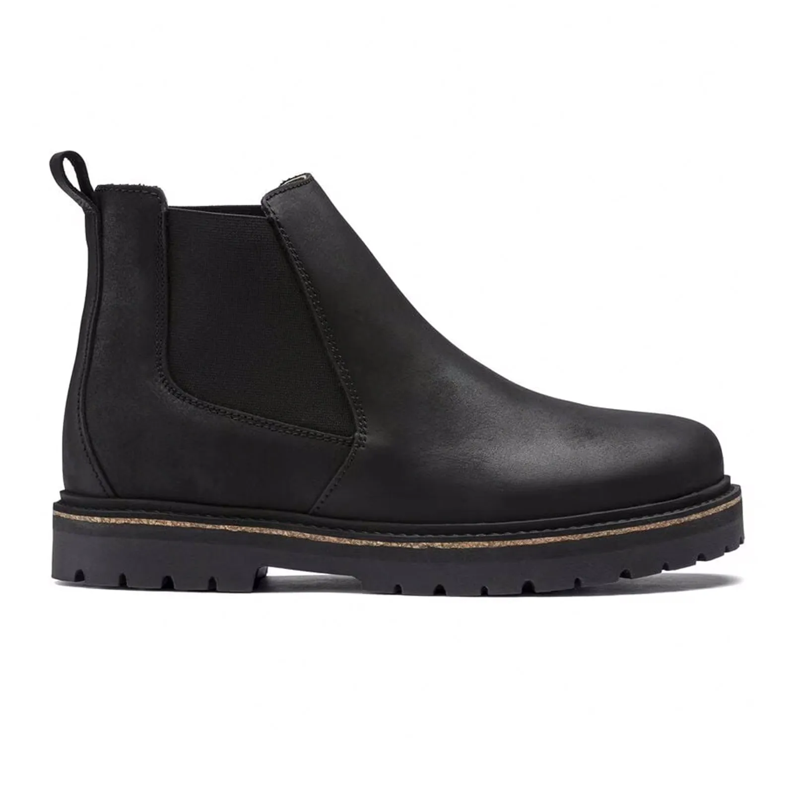 Birkenstock Stalon Narrow Chelsea Boot (Women) - Black Oiled Nubuck