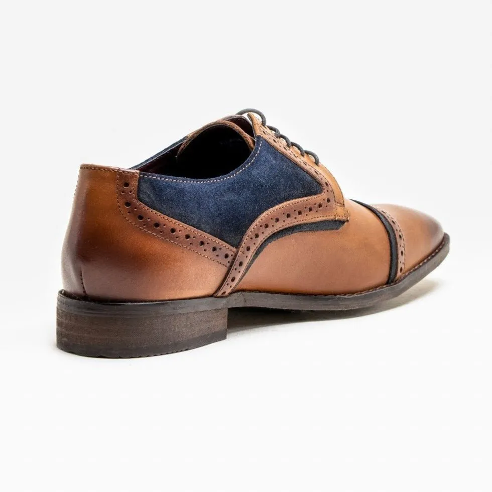 Braga Tan Brogue Shoes