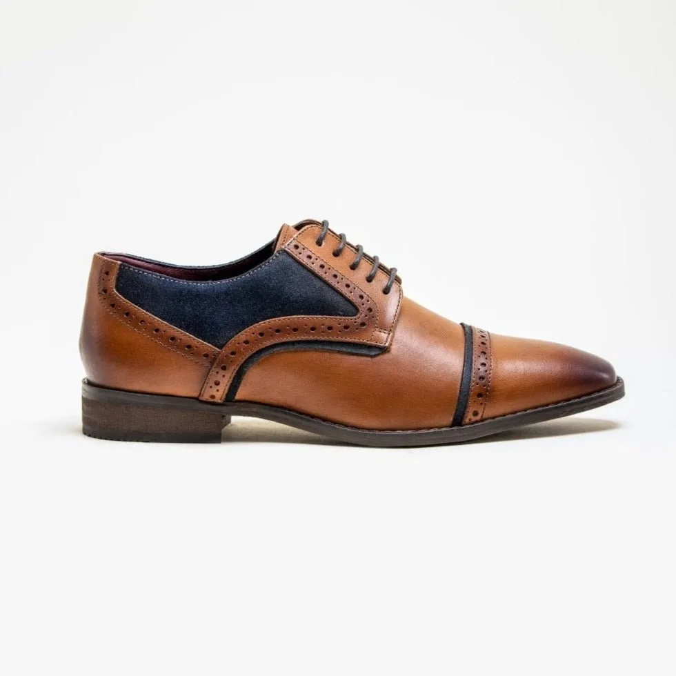 Braga Tan Brogue Shoes