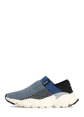 CAMP UNI | Sashiko Slip-on Sneaker | Navy Grey