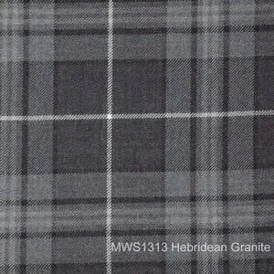 Charcoal Tweed Argyle Jacket 8 Yard Mediumweight Hebridean Tartan Kilt Outfit - Made to Order