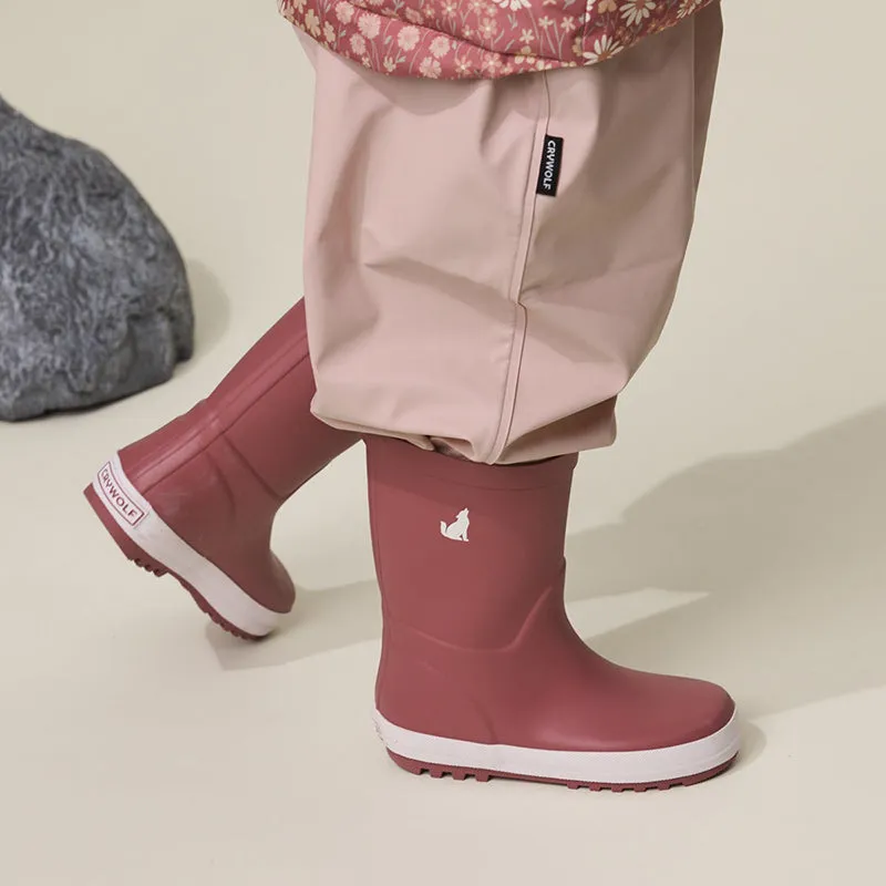 Crywolf Rain Boots - Rosewood