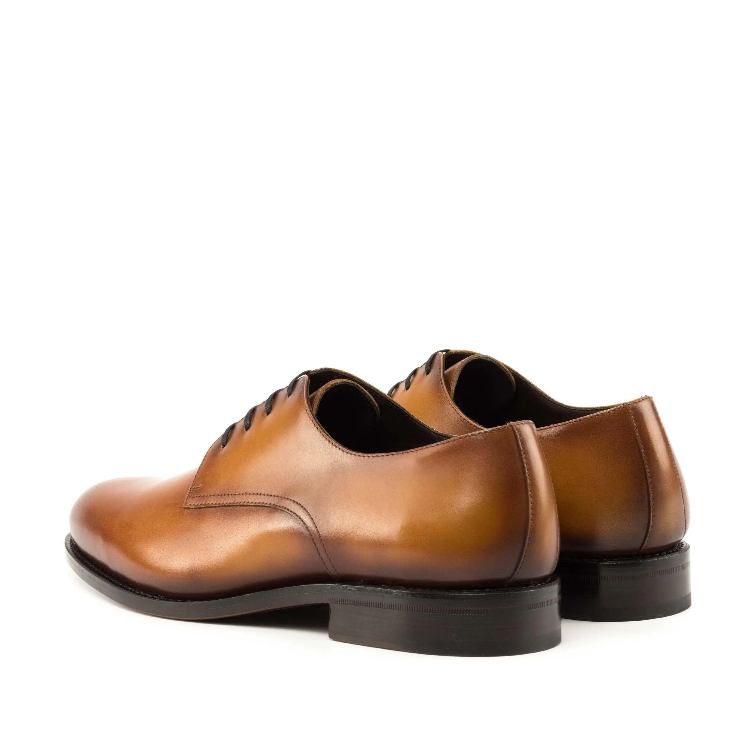 Derby cognac box calf