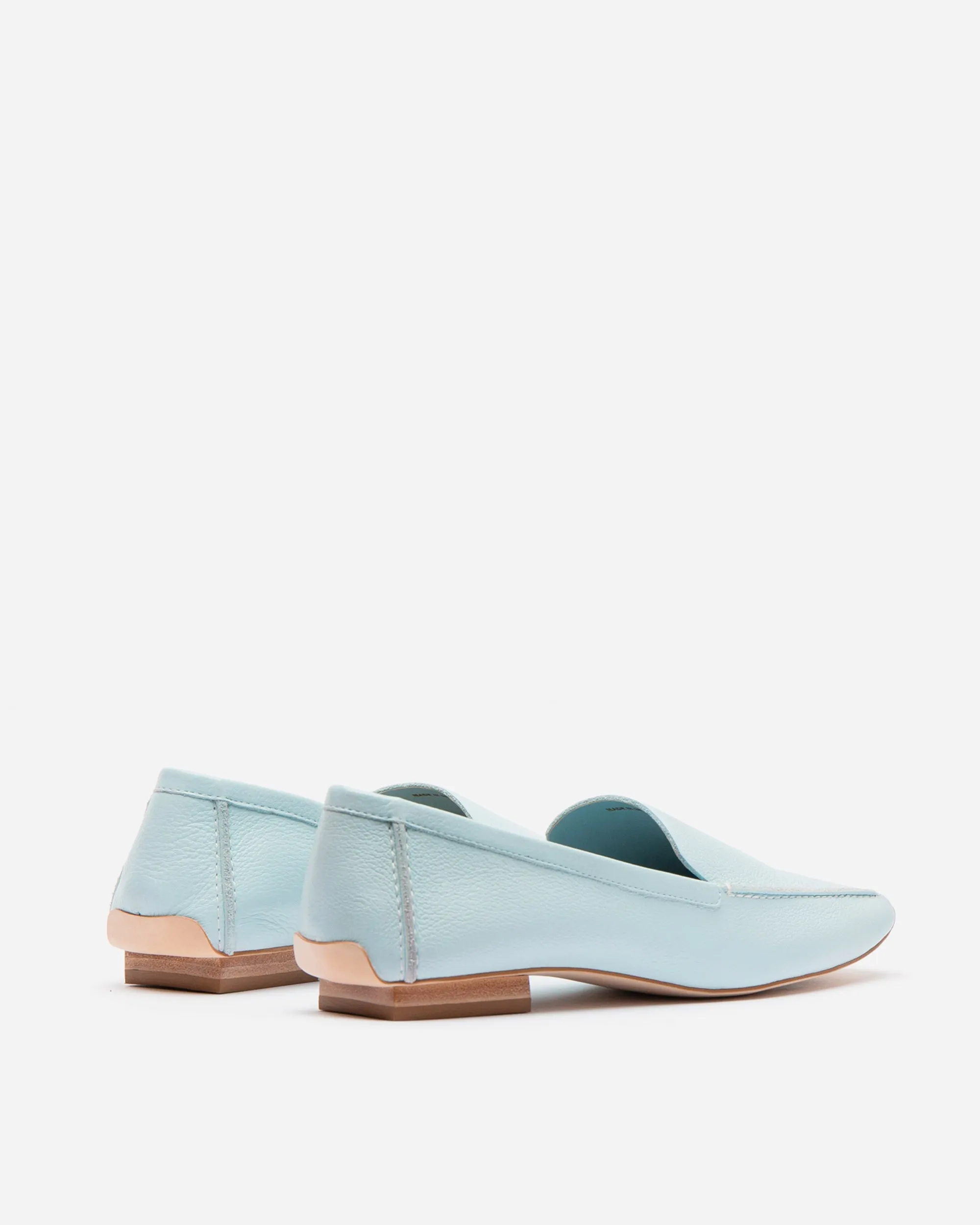 Elyce Loafer Leather Light Blue