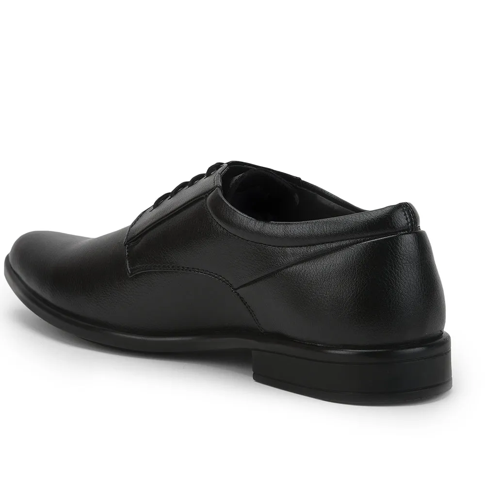 Fortune (Black) Classic Derby Shoes For Men VCL-3 By Liberty