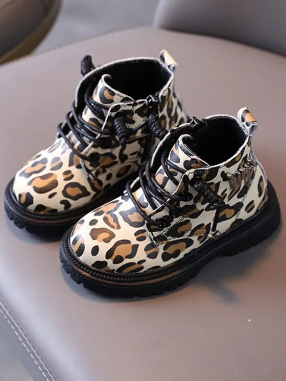 Girls Roaring Fun Lace-Up Boots