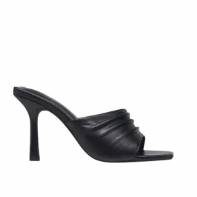 HALSTON - Leather Slip-on Sandals