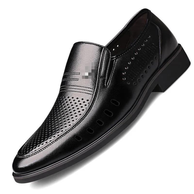 Kaegreel Men's Casual Fashion Slip-on Loafers Business Shoes