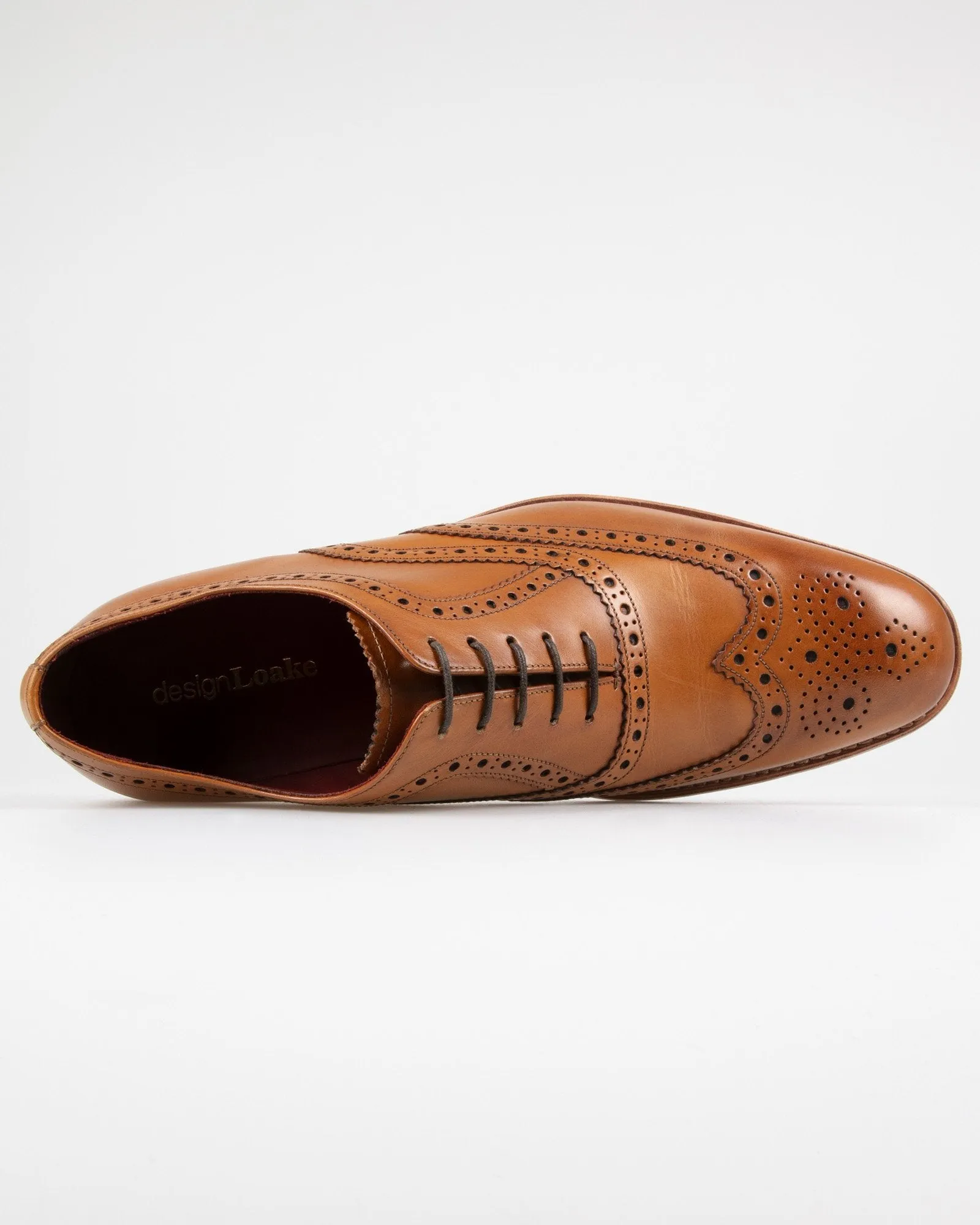 Loake Design Fearnley Brogue Oxford - Tan