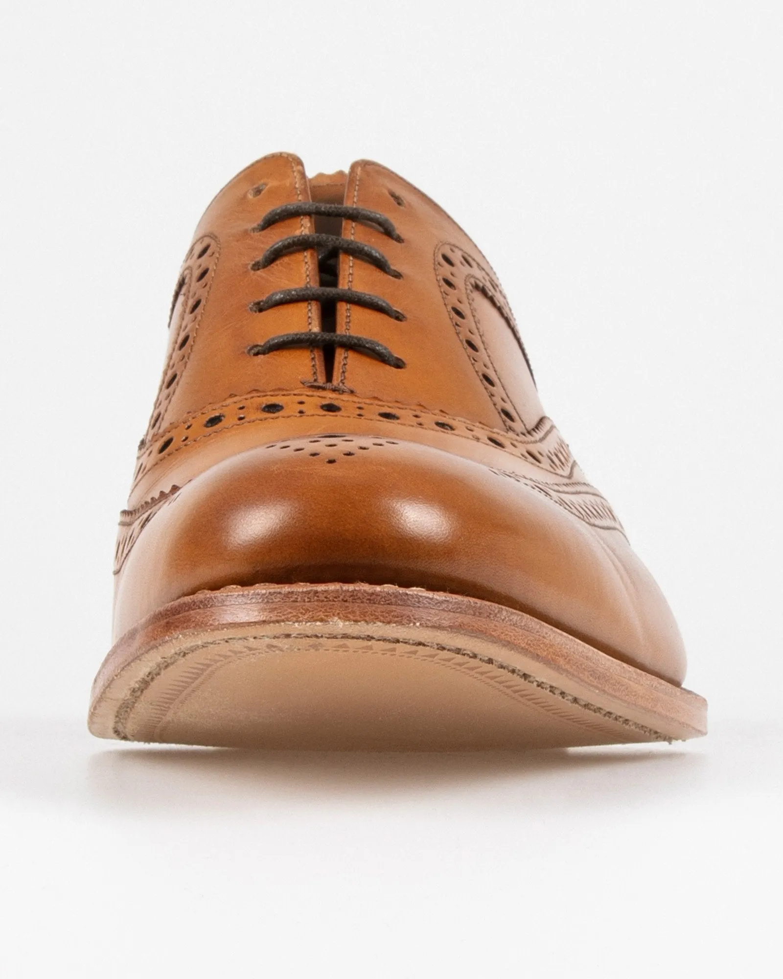 Loake Design Fearnley Brogue Oxford - Tan