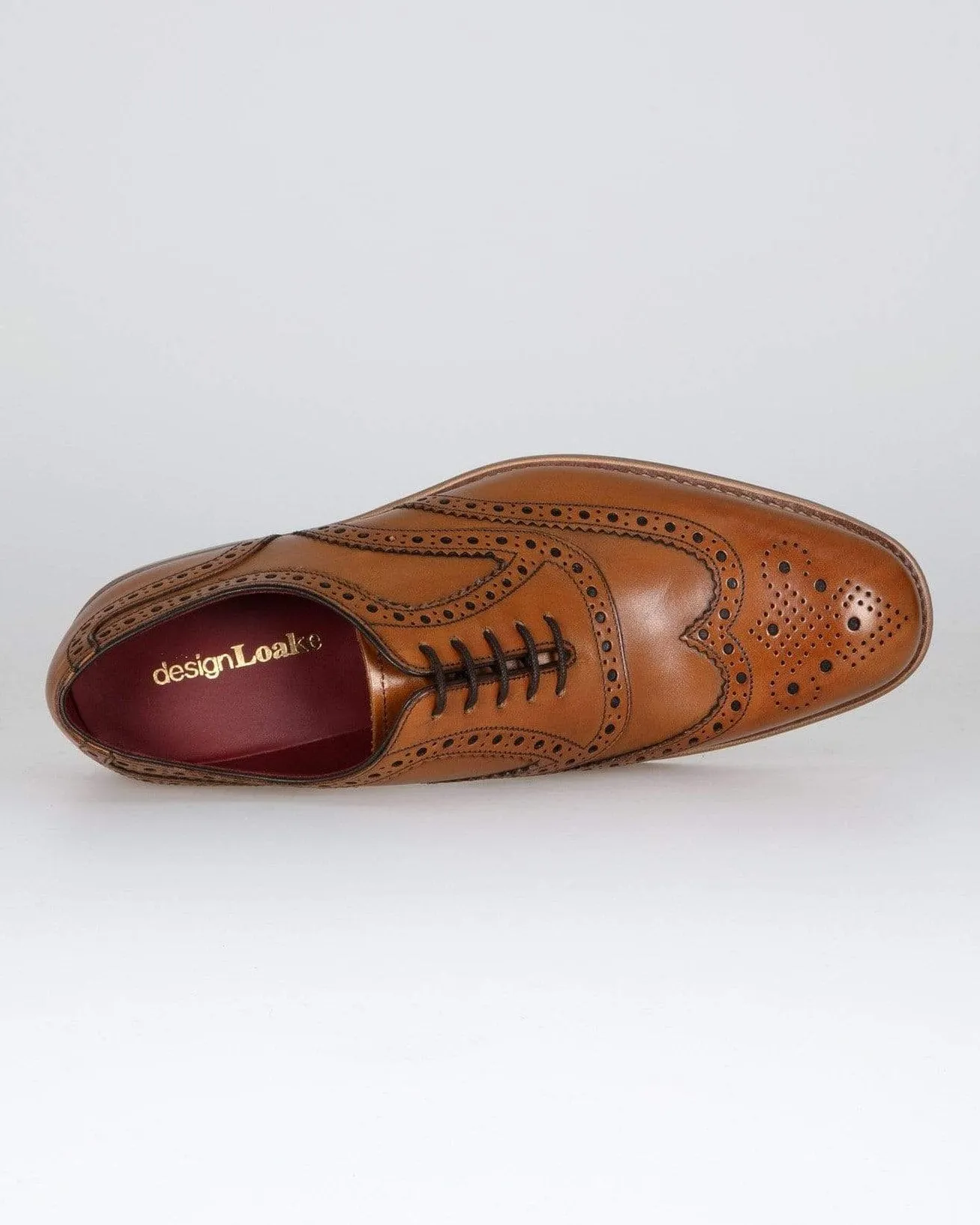 Loake Design Kerridge Oxford Brogue - Tan