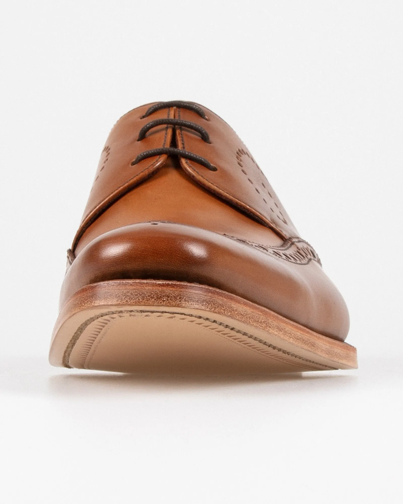 Loake Design Kruger Derby Brogue - Tan