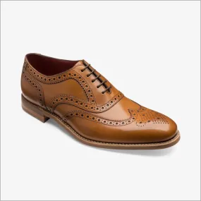 Loake Kerridge Tan Oxford Brogue Shoe--