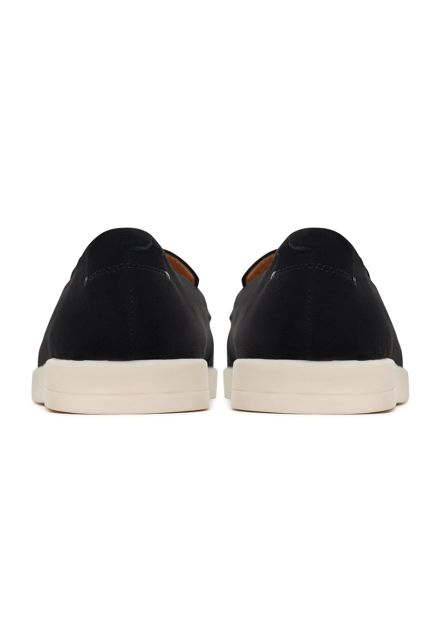 Low Platform Loafers Alaska - Black