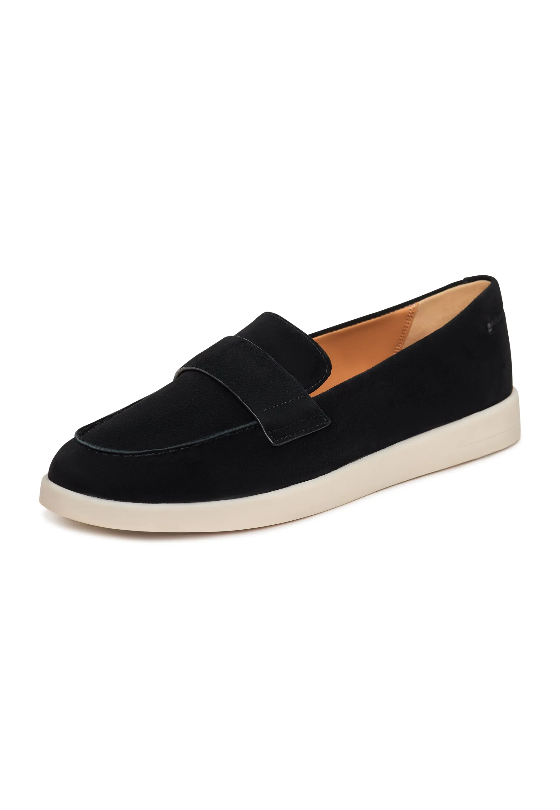 Low Platform Loafers Alaska - Black