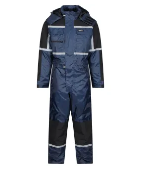 Navy - Pro waterproof insulated coverall