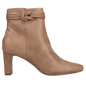 Never Ending Suede Zippered Round Toe Boots