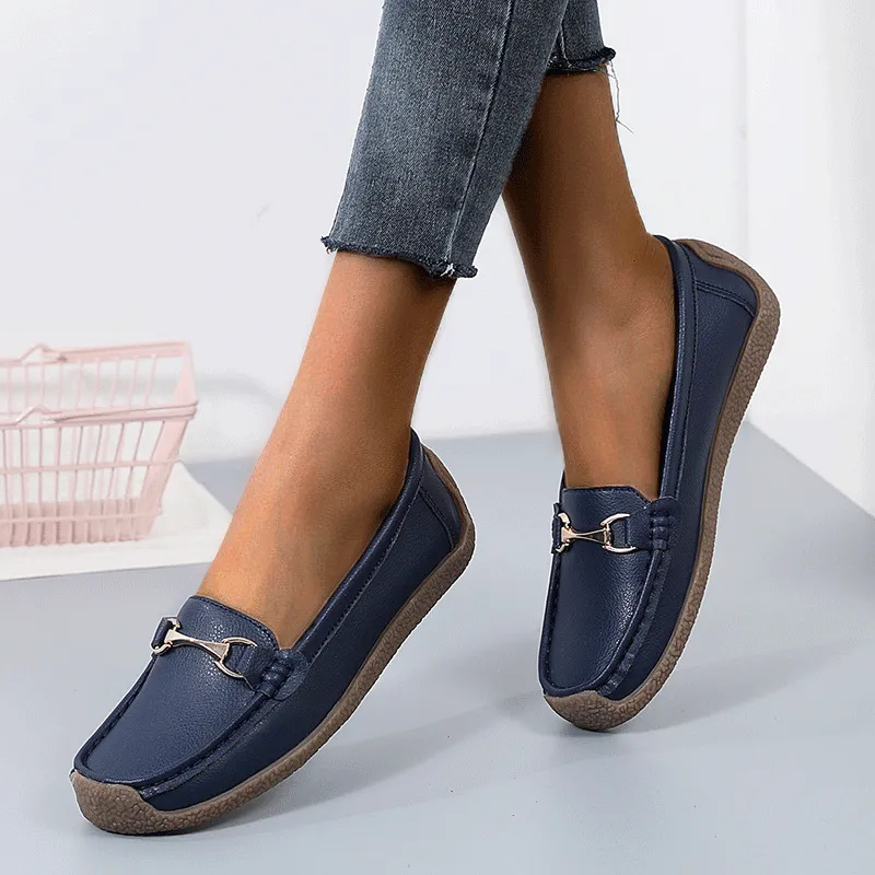 Owlkay Flat Fashion Comfortable Breathable Stride Harmony Loafers