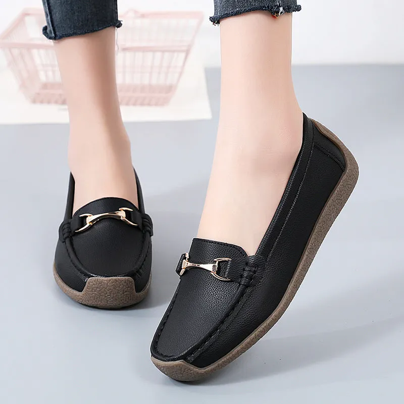 Owlkay Flat Fashion Comfortable Breathable Stride Harmony Loafers