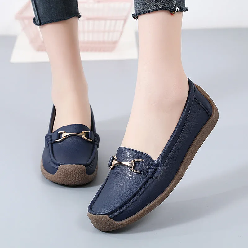 Owlkay Flat Fashion Comfortable Breathable Stride Harmony Loafers