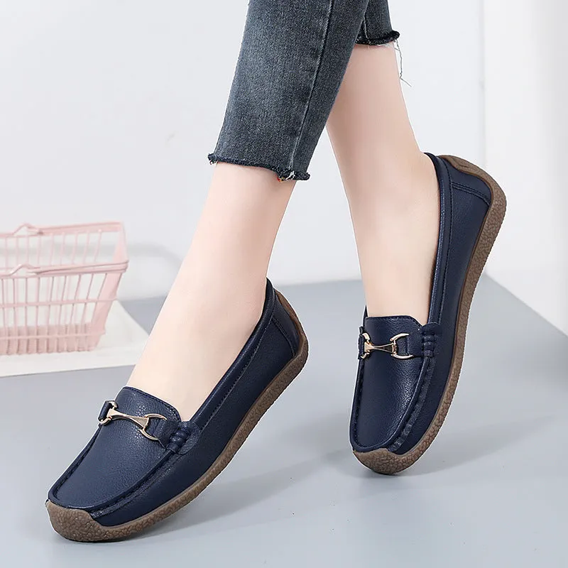 Owlkay Flat Fashion Comfortable Breathable Stride Harmony Loafers