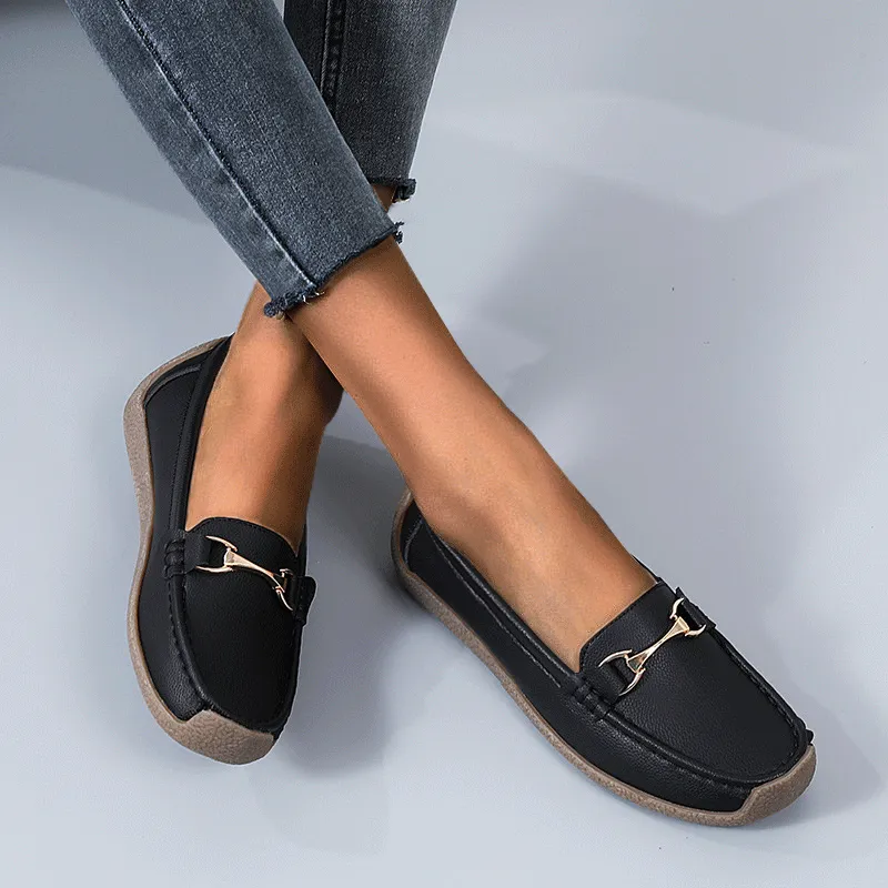 Owlkay Flat Fashion Comfortable Breathable Stride Harmony Loafers