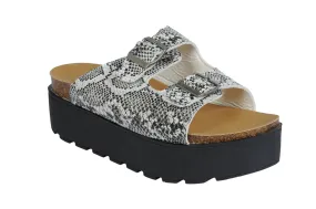 Pattern Flat Shoes