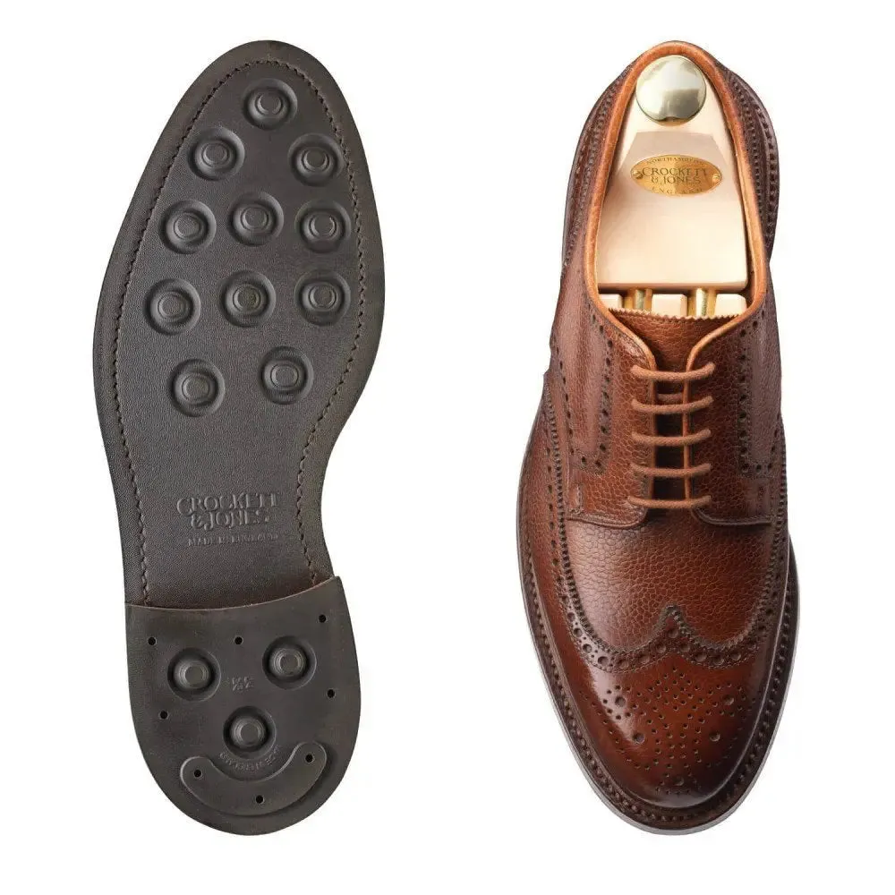 Pembroke Tan Scotch Grain Shoes - G Fitting