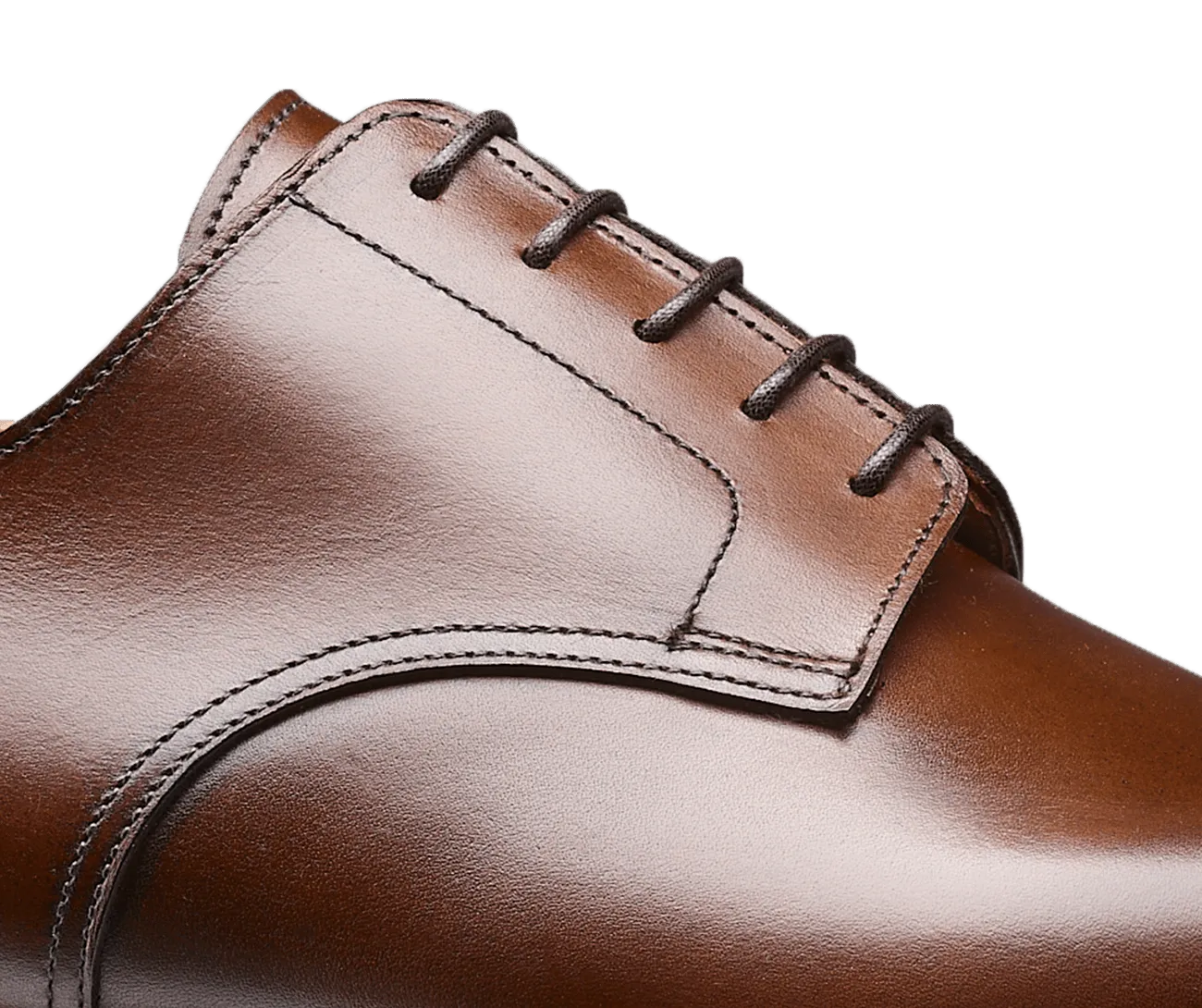 Ripon Dark Brown Burnished Calf