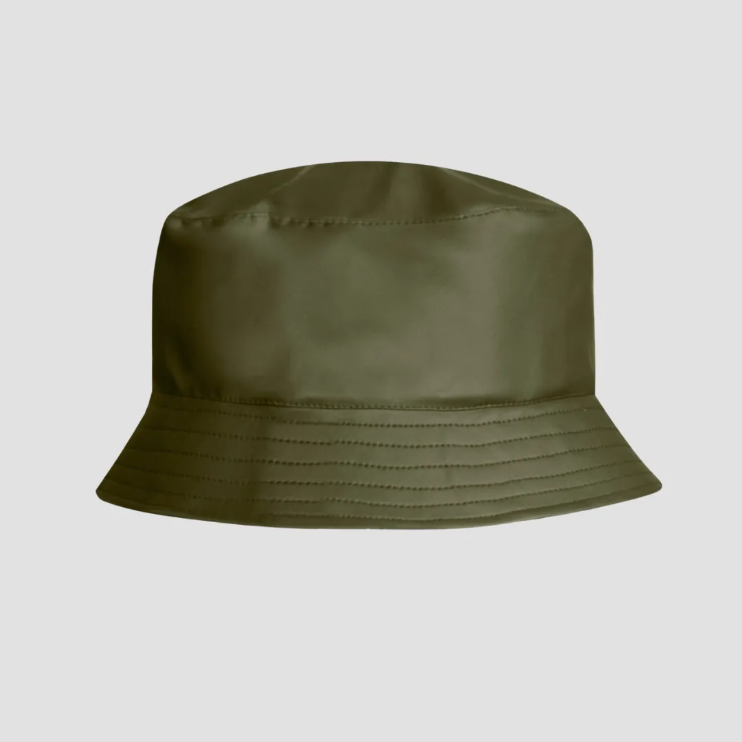 Satin-Lined, Waterproof Bucket Hat for Men  — Matte Edition