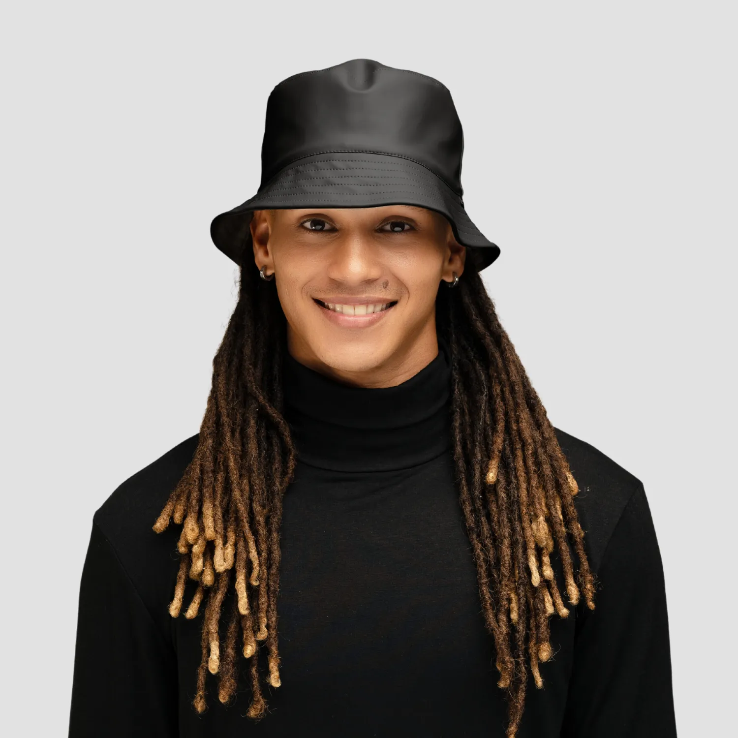 Satin-Lined, Waterproof Bucket Hat for Men  — Matte Edition