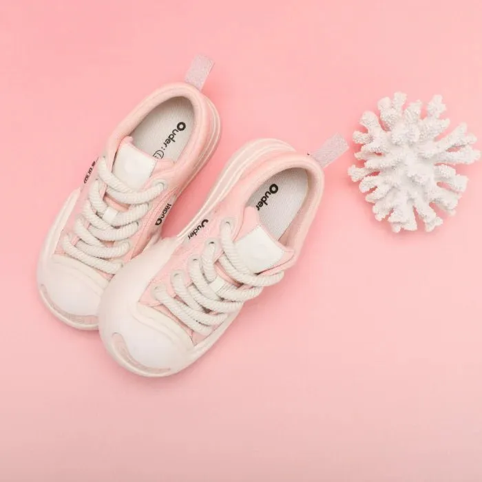 Smile Coral Canvas Shoes