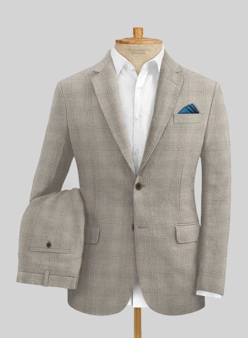 Solbiati Linen Wool Silk Tapulo Suit