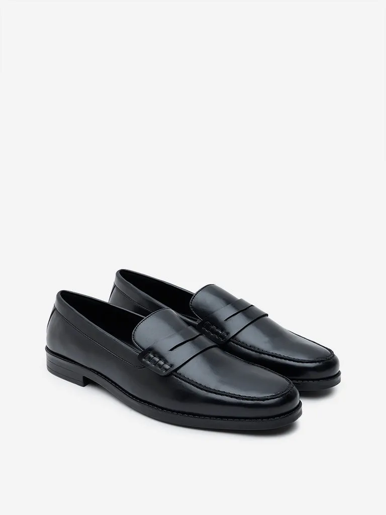 SOLEPLAY Black Formal Penny Loafers