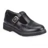 Startrite Imagine Black Leather Girls T-bar Buckle School Shoes