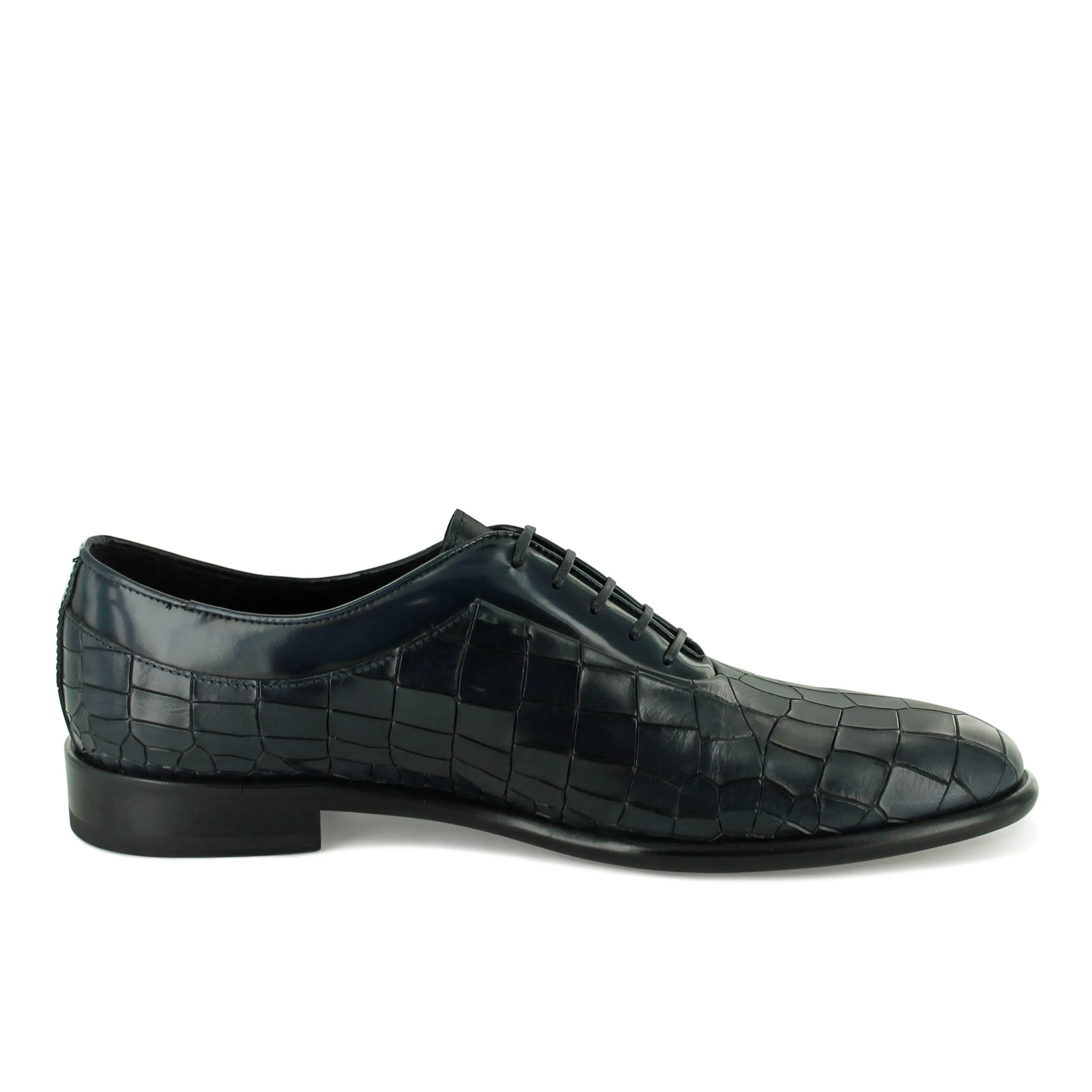 T2105 - Midnight Blue Moc Croc