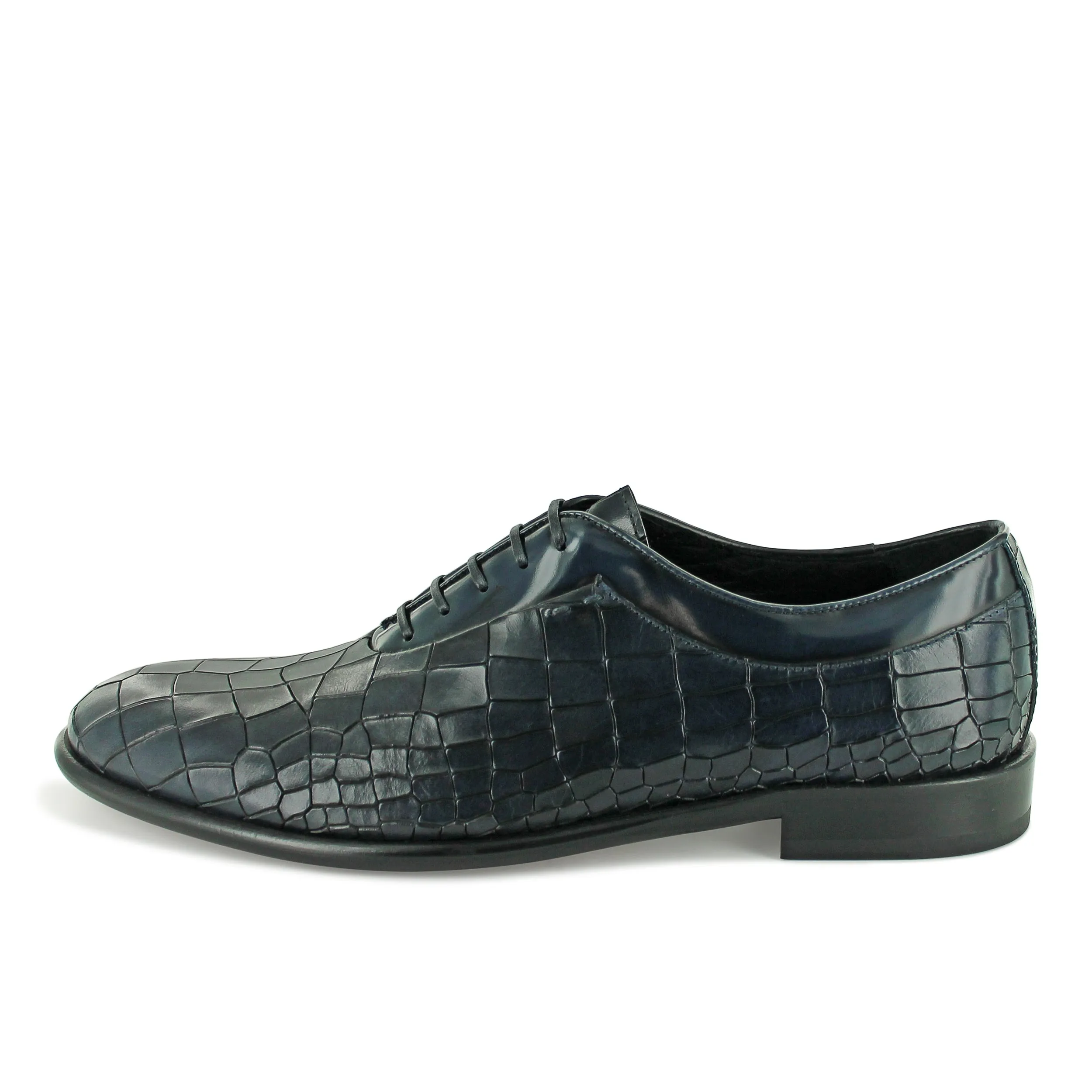 T2105 - Midnight Blue Moc Croc