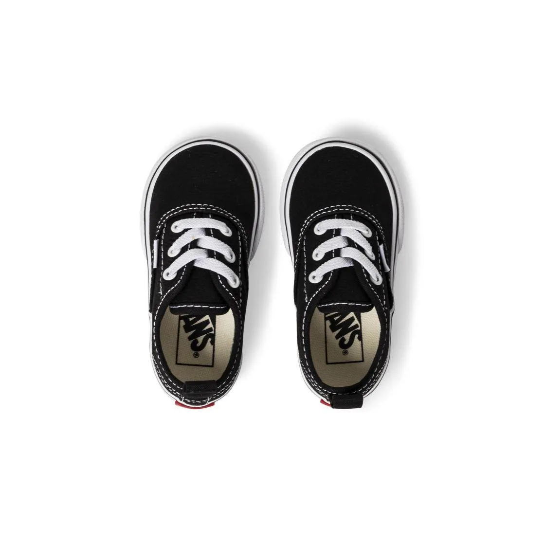 Toddler Vans Authentic Elastic Lace - Black/White