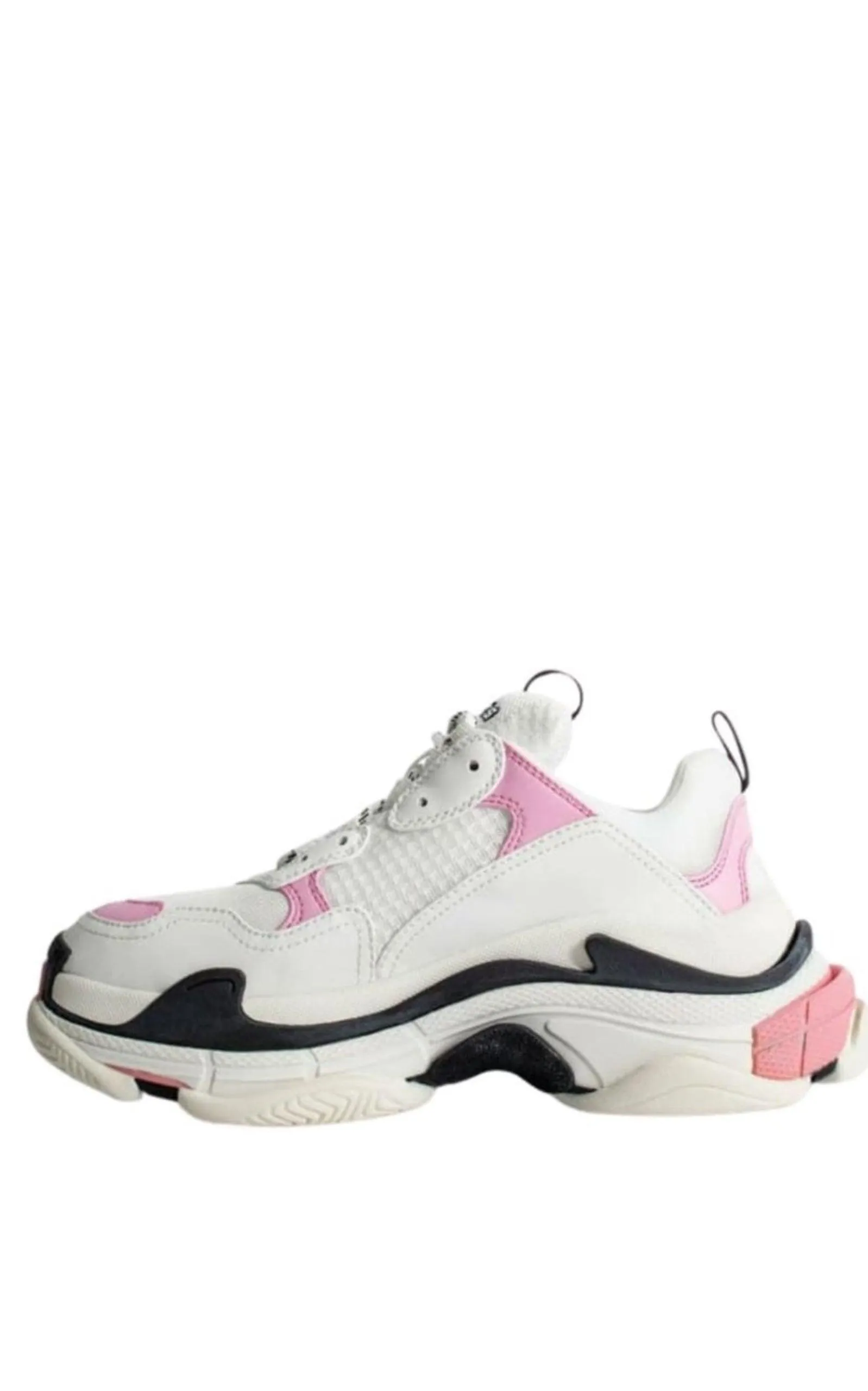 Triple S leather and Mesh Sneakers