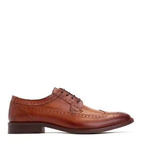 Twain Washed Brogue Shoes