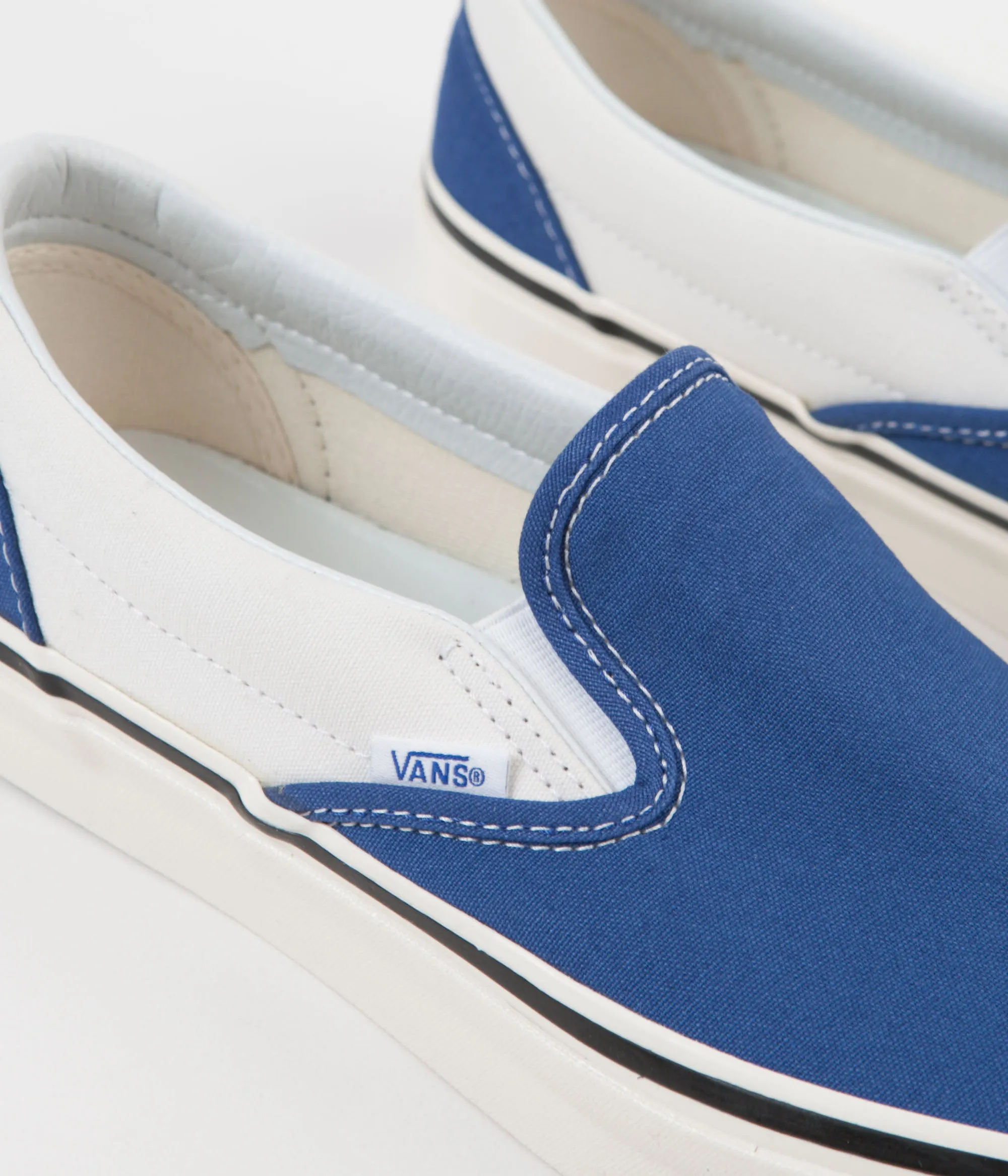 Vans Classic Slip-On 98 DX Anaheim Factory Shoes - OG Blue / White