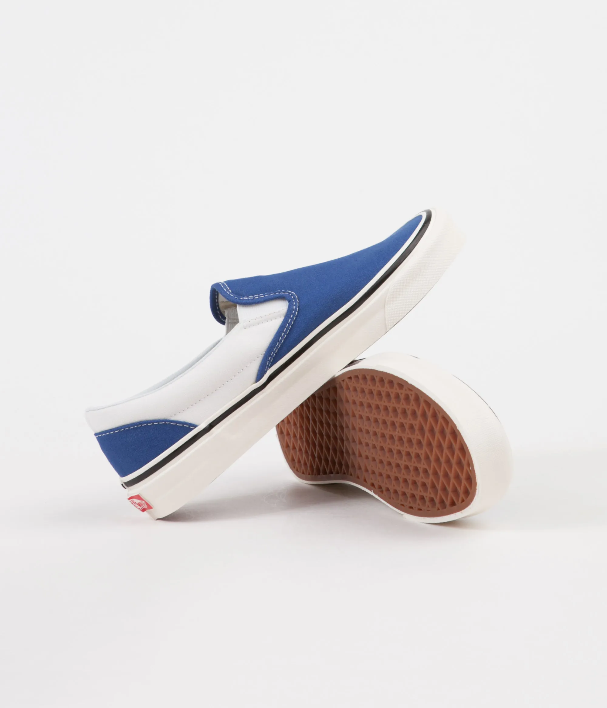 Vans Classic Slip-On 98 DX Anaheim Factory Shoes - OG Blue / White